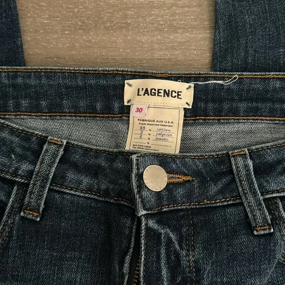 L’Agence Skinny Jeans With Cuff Detail - Picture 4 of 4